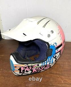 Vintage Old School 90's Thor Fast Boyz MX Motocross Helmet Sz 7 1/2