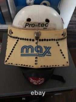 Vintage Old School Bmx Pro-tec Full Face Helmet 1981