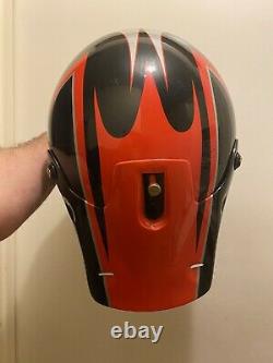 Vintage Old School Mid-school Schwinn XS BMX Motocross Helmet Full Face Small