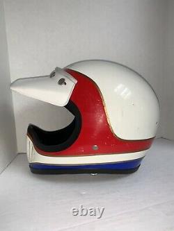 Vintage Rare Honda Hondaline Pro Motocross BMX ATC Helmet SIZE XL 7 5/8 -7 3/4