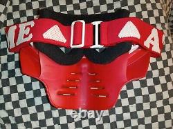 Vintage SCOTT 89 White goggles/mask guard, mx, ama, motocross, helmet, visor