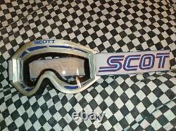 Vintage SCOTT 89 goggles/mask guard, mx, ama, motocross, helmet, visor