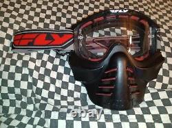 Vintage SCOTT fly goggles/mask / face guard, mx, ama, motocross, helmet, visor