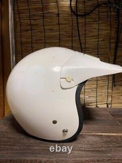 Vintage SHOEI Helmet VJ-1 Size L Motocross Jeff Ward