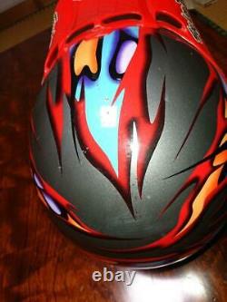 Vintage SHOEI Motocross Helmet FX-R Troy Lee Designs Used Size M