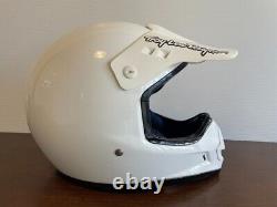 Vintage SHOEI Motocross Helmet VF-X White Size S no. 2