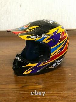 Vintage SHOEI Motocross Helmet VF-X2 DEMON BRADSHAW Replica Size M Used