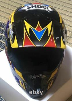 Vintage SHOEI Motocross Helmet VF-X2 DEMON BRADSHAW Replica Size M Used