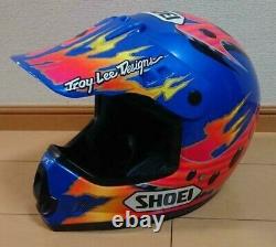 Vintage SHOEI Motocross Helmet VF-XTROYMAX Size M Used