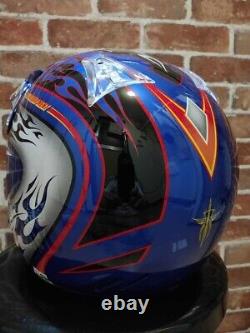 Vintage SHOEI Motocross Helmet VFX-R Troy Lee Designs SPEED EQUIPMENT Size XL NM