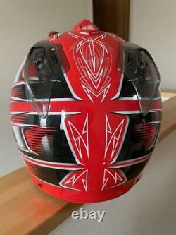 Vintage SHOEI Motocross Helmet VFXDT Troy Lee Designs size M