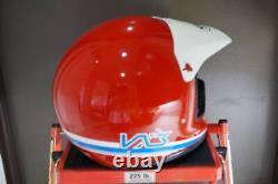 Vintage SHOEI Motocross Helmet VX-3 Red Size M-L Interior repaired NOS