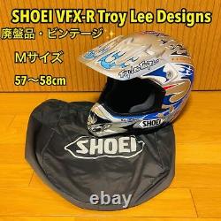 Vintage SHOEI Troy Lee Designs Motocross Helmet? Size Out-of-print Item Used