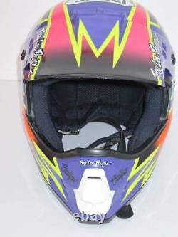 Vintage SHOEI VF-X Damon Bradshaw Model Motocross Helmet Size L Troy Lee NOS
