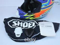 Vintage SHOEI VF-X Damon Bradshaw Model Motocross Helmet Size L Troy Lee NOS