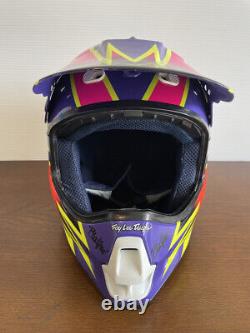 Vintage SHOEI VF-X Damon Bradshaw Replica Motocross Helmet Size L Troy Lee Exc+