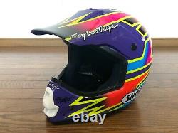 Vintage SHOEI VF-X Motocross Helmet Damon Bradshaw Replica Size L NOS