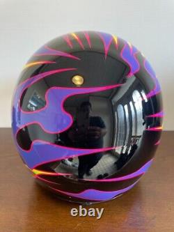 Vintage SHOEI VF-X TROYLEE Motocross Helmet Black Size L Troy Lee Designs