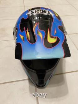 Vintage SHOEI VF-X TROYLEE Motocross Helmet Black Size M From Japan