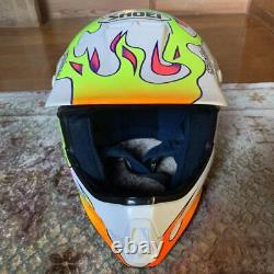 Vintage SHOEI VF-X TROYLEE Troy Lee Designs Motocross Helmet White Size XL