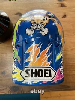 Vintage SHOEI VF-X2 Jeff Emig Replica Motocross Helmet Troy Lee Designs Size M