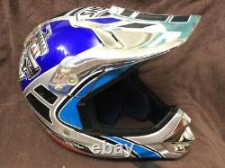Vintage SHOEI VFX-R 1999 Doug Henry Replica Motocross Helmet Size S Troy Lee
