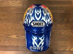 Vintage SHOEI VFX-R Motocross Helmet HOT WHEELS Size M Troy Lee Designs Used
