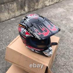 Vintage SHOEI VFX-R Motocross Helmet Troy Lee Designs Size L USED from Japan
