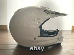 Vintage SHOEI VFX-R Motocross Helmet White Size S as is