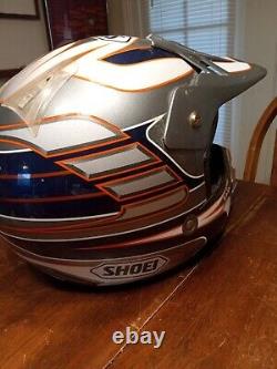 Vintage SHOEI VFX-R Size XS Troy Lee Designs Motocross Helmet