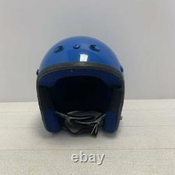 Vintage SHOEI VJ-201 Motocross Open-Face Helmet No VIsor Blue Size M Used BMX