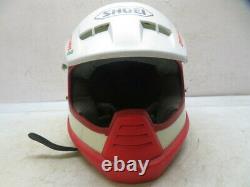 Vintage SHOEI VT-1 Off-Road Helmet White Size M