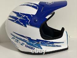 Vintage Shoei AMotocross Bmx Motorcycle Helmet SNELL Japan Sz L 1993