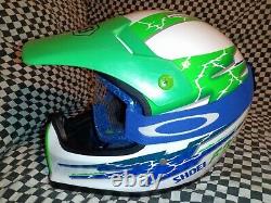 Vintage Shoei FX2 Racing helmet green S Oakley goggles, bell Simpson