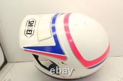 Vintage Shoei Motorcycle Helmet Pink McHal Fulmer Magnum Bell Motocross 1980s