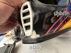 Vintage Shoei Troy Lee Designs Motocross Helmet