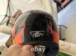 Vintage Shoei Troy Lee Designs Motocross Helmet