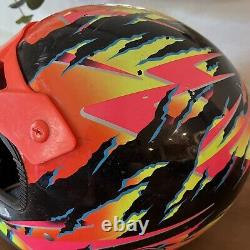 Vintage Shoei Troy Lee Designs Motocross Motorcycle Helmet Japan Sz L Bell 1993