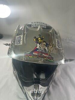 Vintage Shoei VFX-R Troy Lee Motocross Helmet Large USED Japan