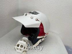 Vintage Team Honda 80's tribute Bell style helmet, new L-XL DG FMF Motocross