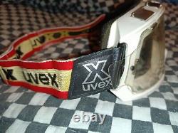 Vintage Uvex Racing Star goggle. Mask guard, mx, ama, motocross, helmet, visor