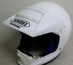 Vintage Visor for SHOEI VJ-101, VX Series for Motocross Helmet White NOS Rare