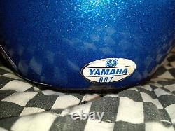 Vintage Yamaha MOTO CROSS HELMET 7 3/8 Blue aria shoei Buco