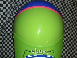 Vintage shoei Kawasaki Racing helmet vf-x Snell85 with visor and Goggles green