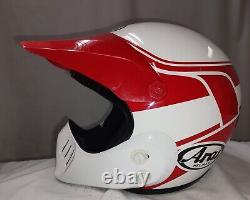 Vtg 1987 ARAI MX-PRO Motocross Helmet M85 Snell Offroad motorcycle Size M