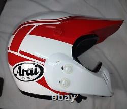 Vtg 1987 ARAI MX-PRO Motocross Helmet M85 Snell Offroad motorcycle Size M