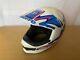 Vtg 80s 90s Bieffe 3 Sport Helmet Motocross Italy Small 56 Pink Blue White 22A