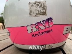 Vtg 80s 90s Bieffe BX6 Helmet Motocross Italy MX TEAM Snell 1992 Medium 58