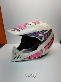 Vtg 80s 90s Bieffe Helmet Motocross Italy MX TEAM Snell MX 280 X small Size