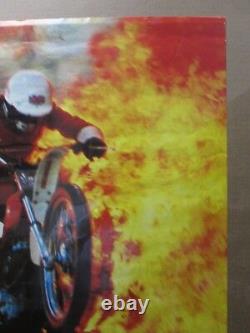 White Helmets British Riding Team motorcycle 1979 Motocross in#G2585